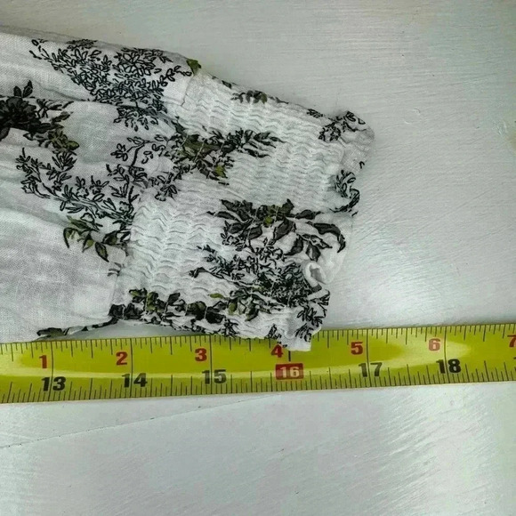 Ana pullover v neck cotton blend blouse floral print size XS - Picture 12 of 13